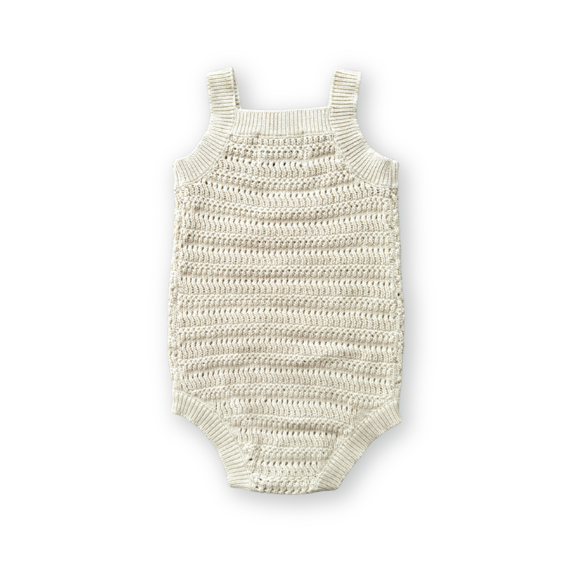 <GROWN>Knitted Organic Singletsuit （6M-18M）