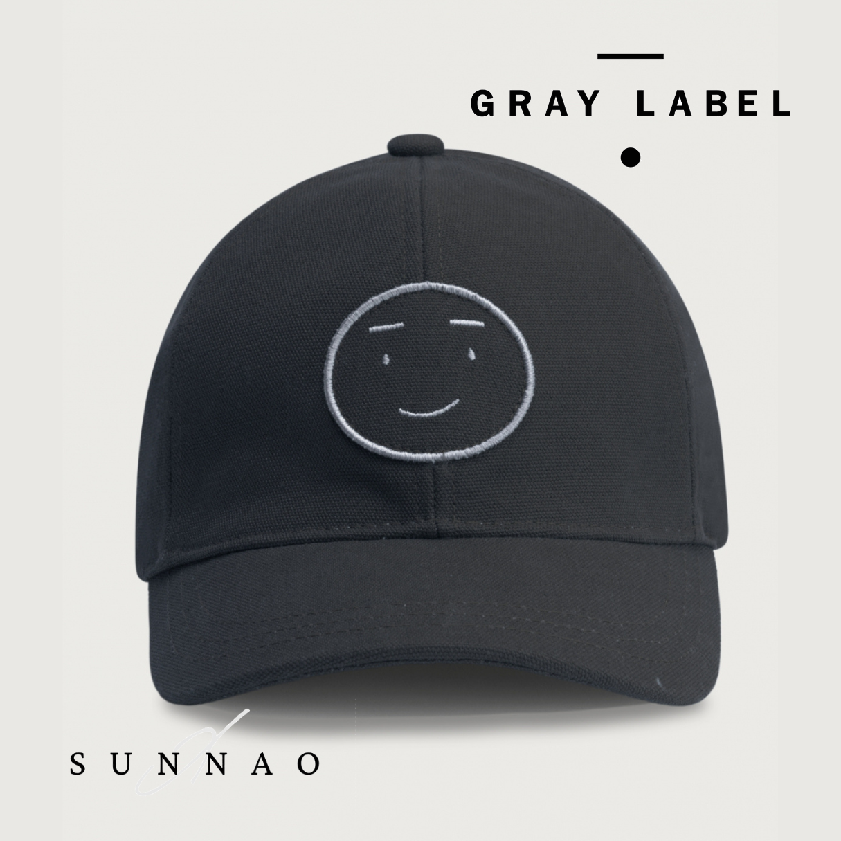 <GRAY LABEL> Baseball Cap - Pirate Black