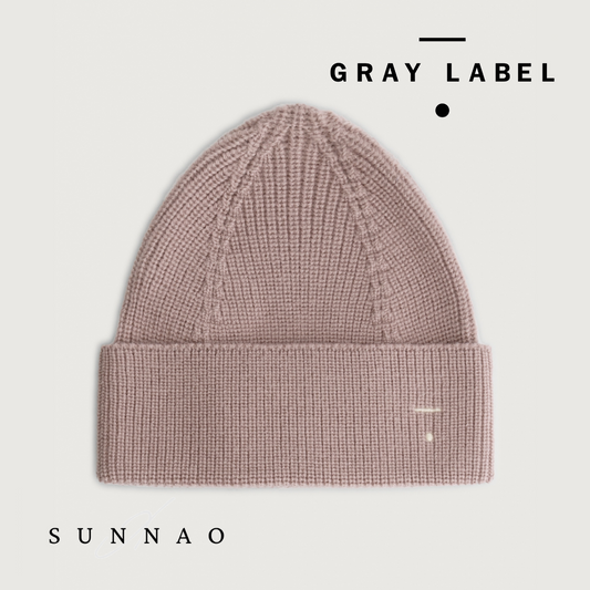 <GRAY LABEL> Knitted Beanie - Berry　