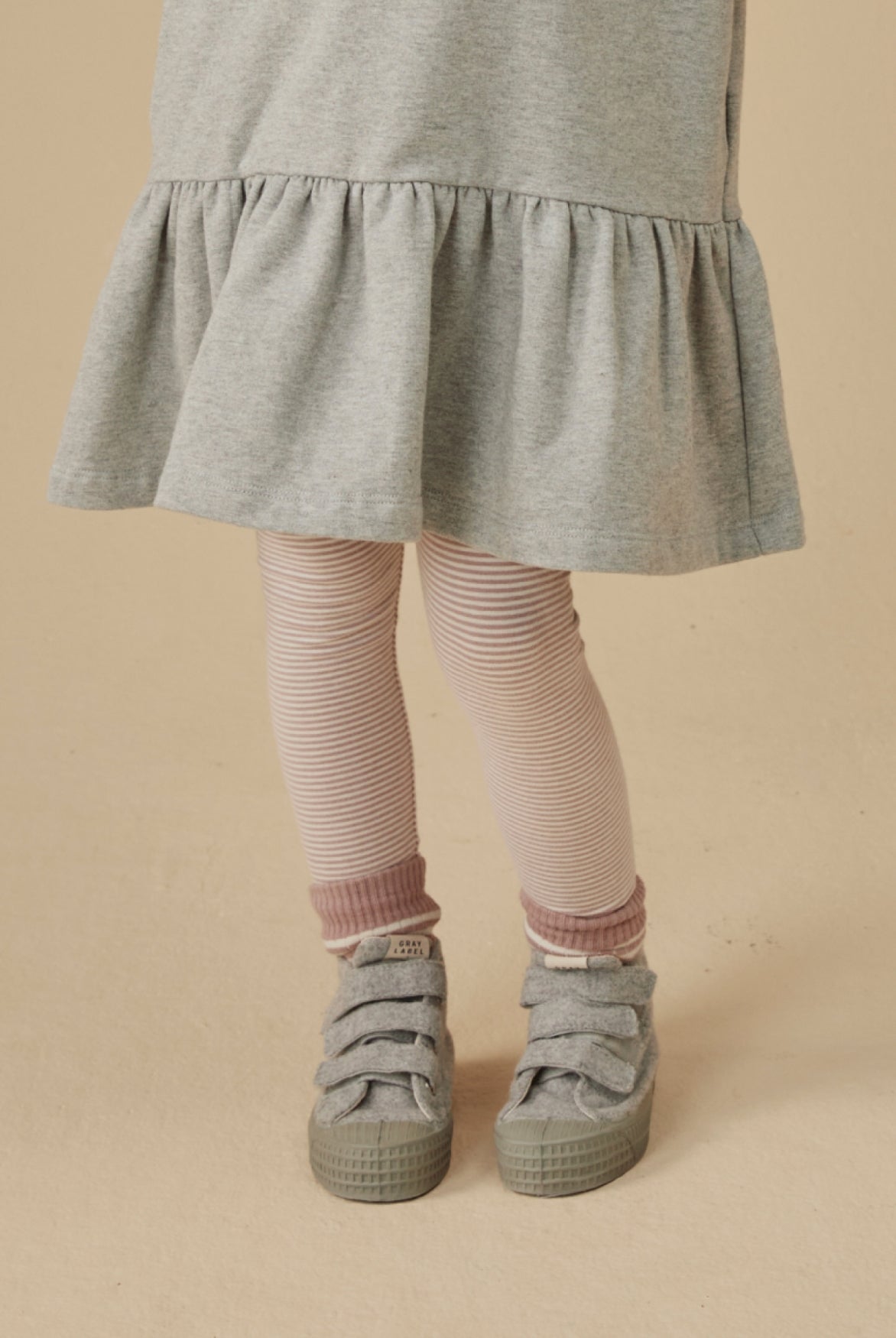 <GRAY LABEL> Leggings - Berry - Cream　