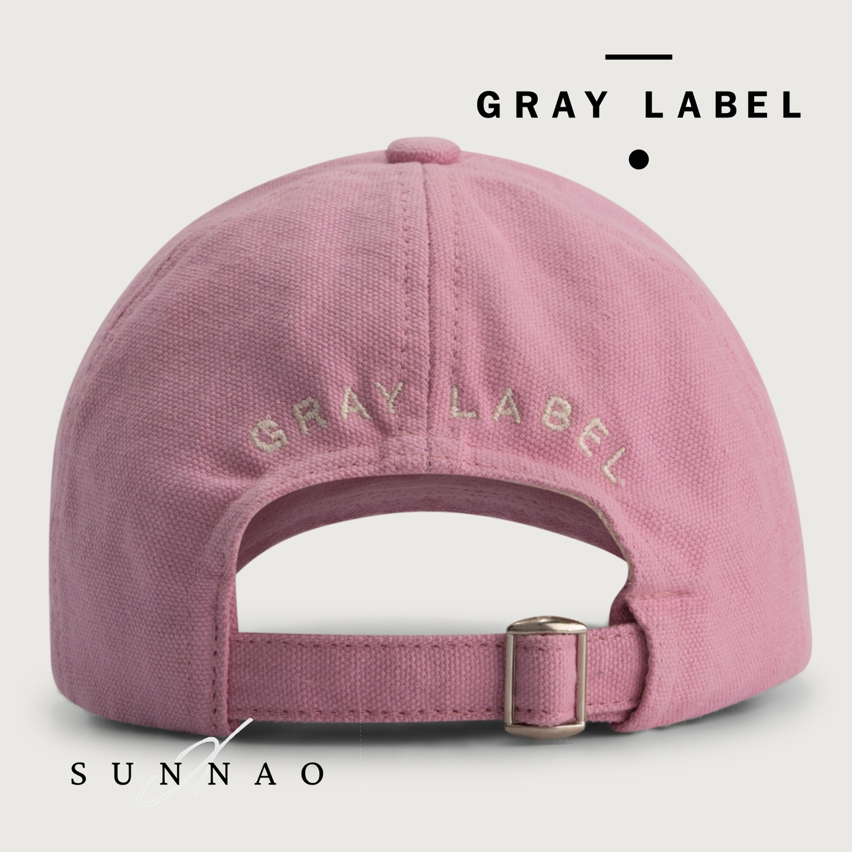 <GRAY LABEL> Baseball Cap - Bubblegum