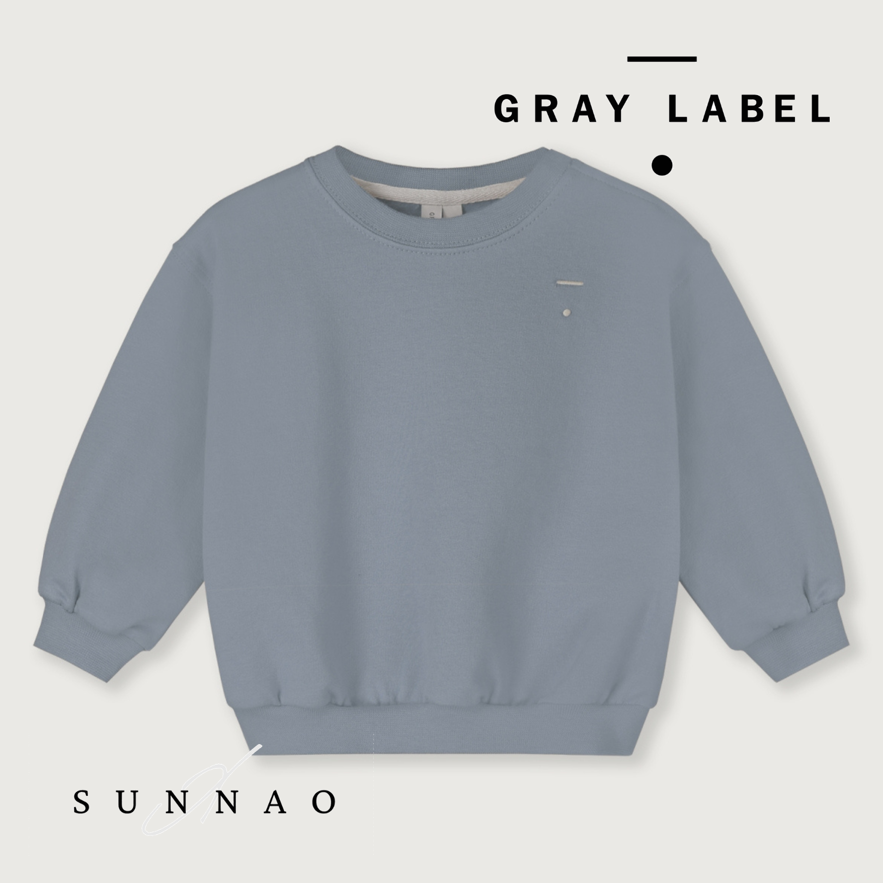 <GRAY LABEL> Dropped Shoulder Sweater - Berry