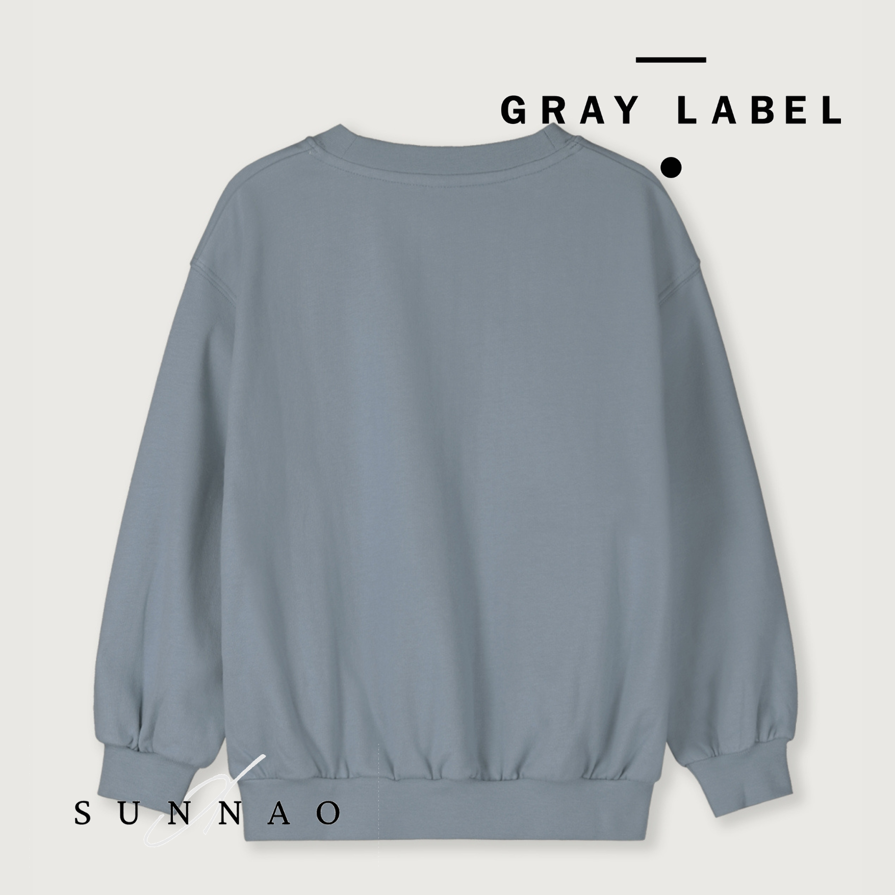 <GRAY LABEL> Dropped Shoulder Sweater - Berry