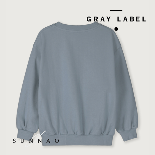 <GRAY LABEL> Dropped Shoulder Sweater - Stone Gray