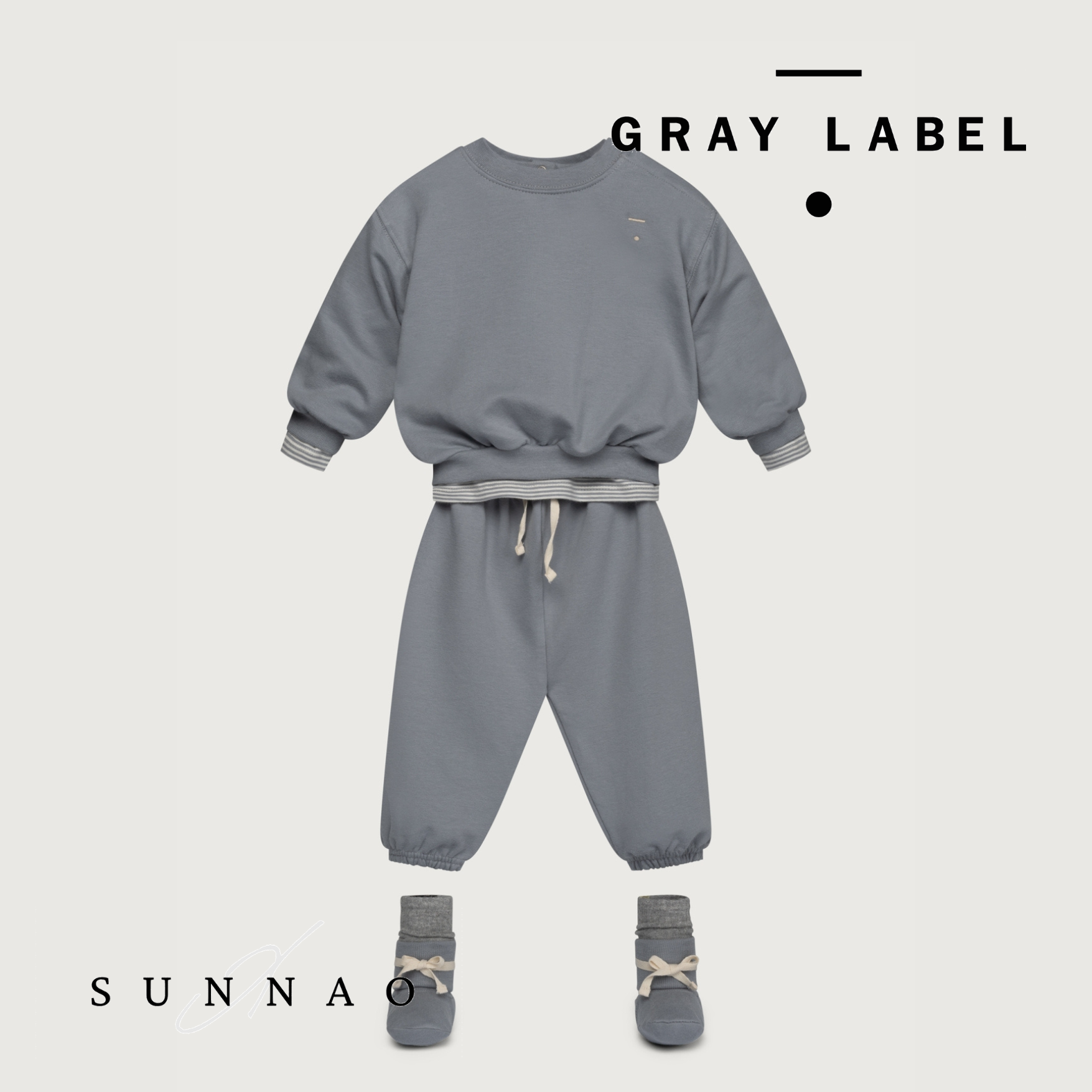 <GRAY LABEL> Dropped Shoulder Sweater - Berry