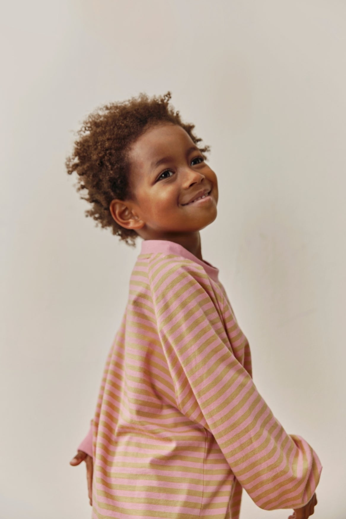 GRAY LABEL Oversized L/S Tee - BLUE GRAY (1-8Y)