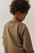 Load image into Gallery viewer, GRAY LABEL Oversized L/S Tee - BLUE GRAY (1-8Y)
