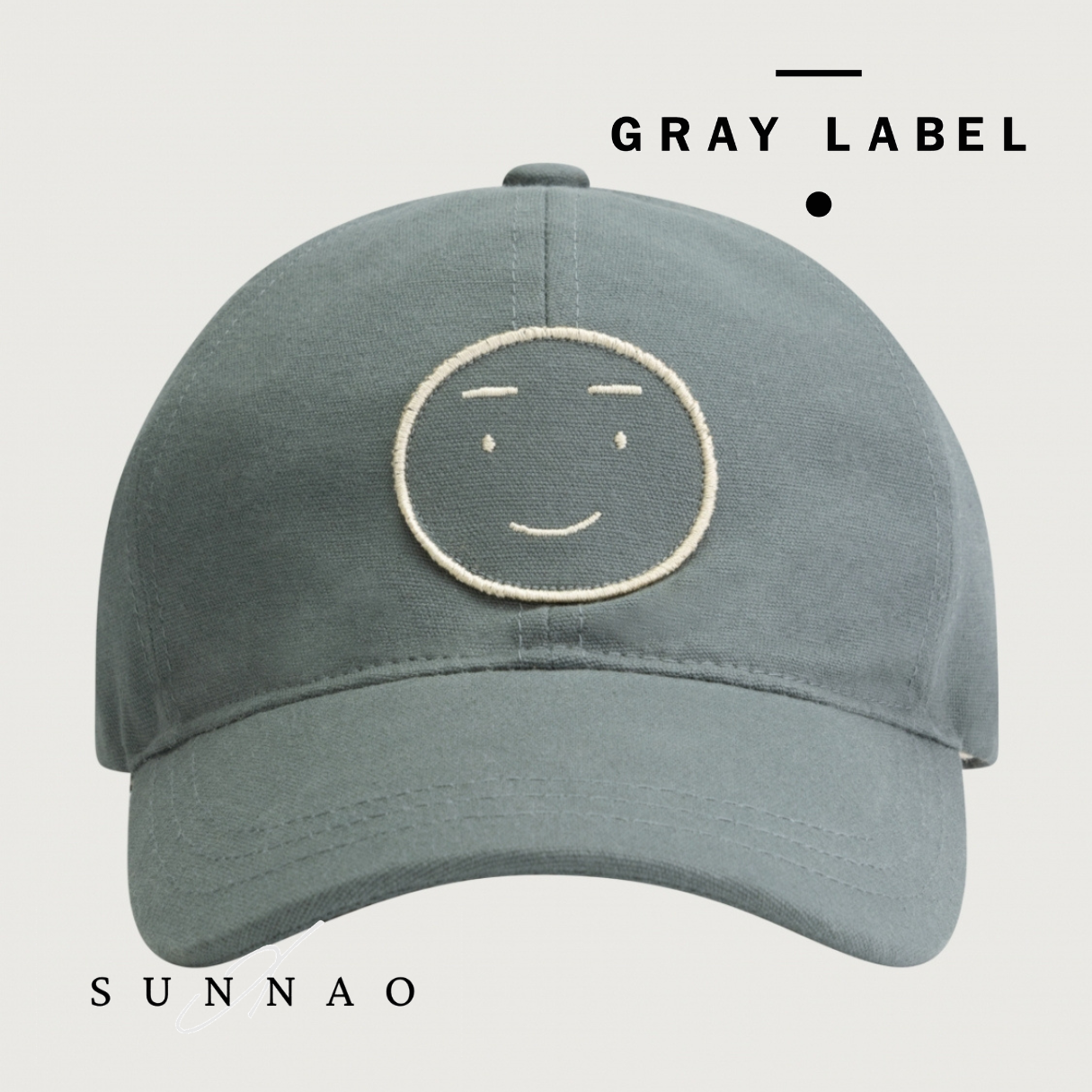 <GRAY LABEL> Baseball Cap - Blue Grey 26ss