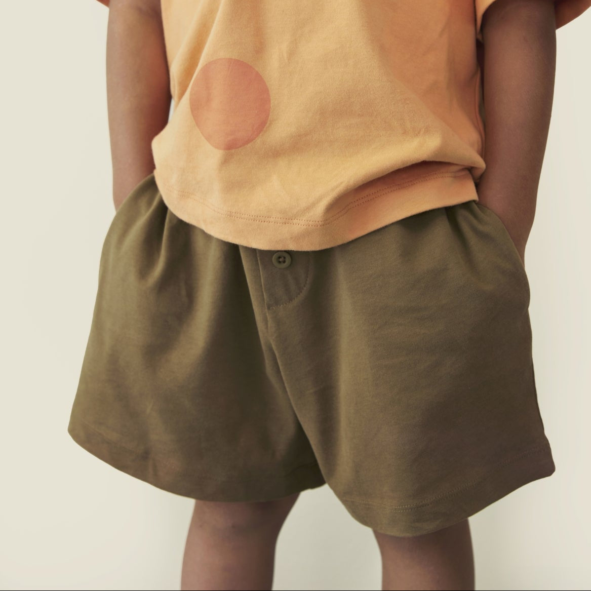 <GRAY LABEL> Button Shorts - Woody