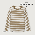 Gallery viewerに画像を読み込む, <GRAY LABEL> L/S Tee - Woody - Cream
