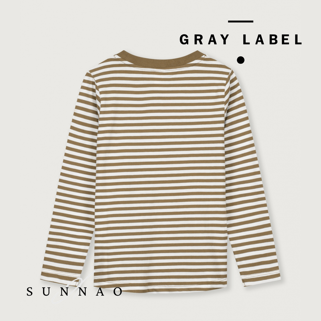 <GRAY LABEL> L/S Tee - Woody - Cream