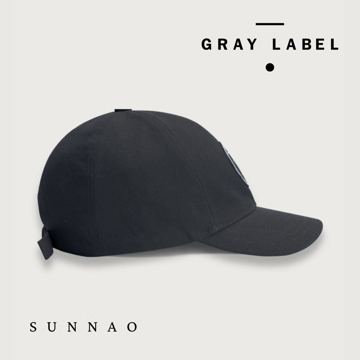 <GRAY LABEL> Baseball Cap - Pirate Black