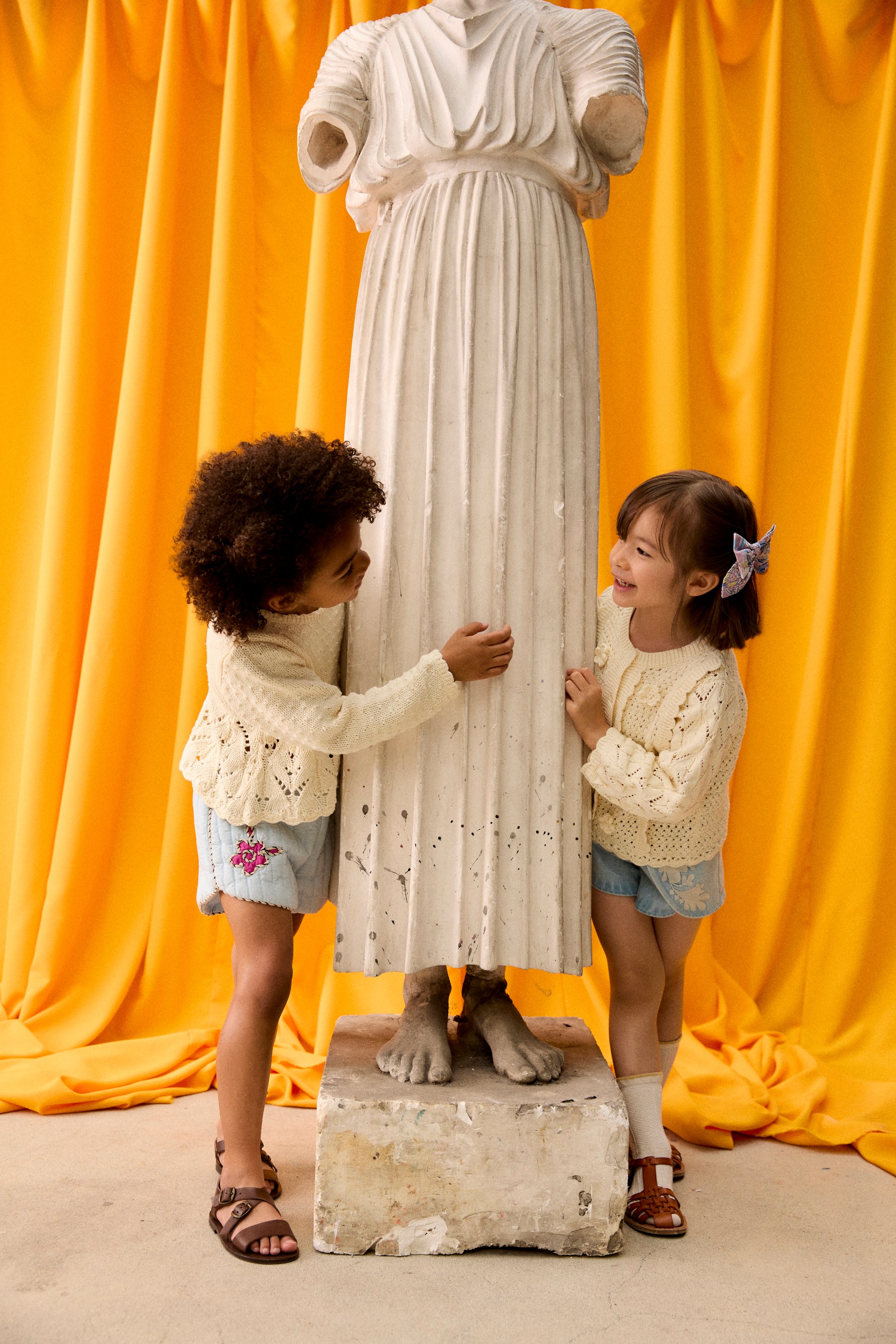 <Louise Misha> SHORTS ASYA - BLEACH　