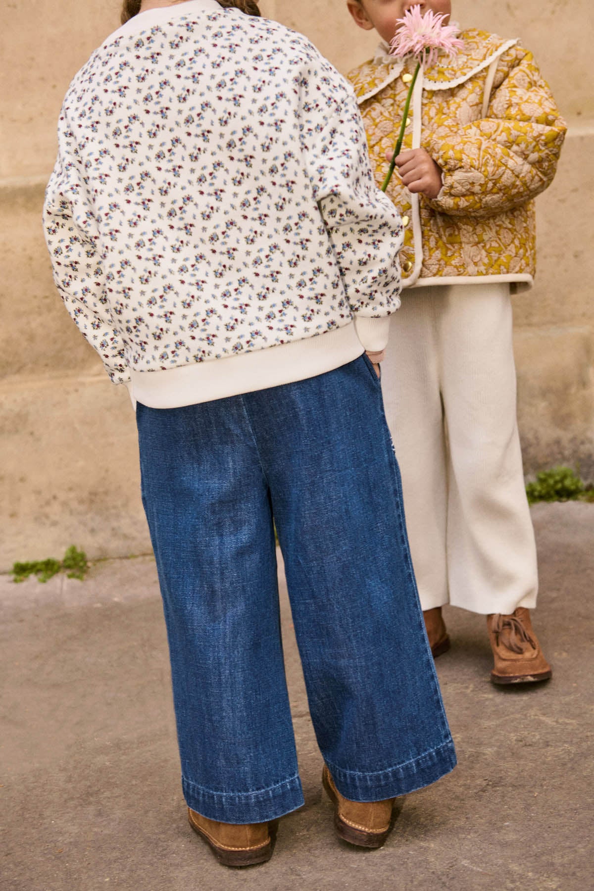 <Louise Misha> PANTS FLOFI - STONE BLUE