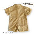 Gallery viewerに画像を読み込む, <GROWN> Summer Short Boilersuit
