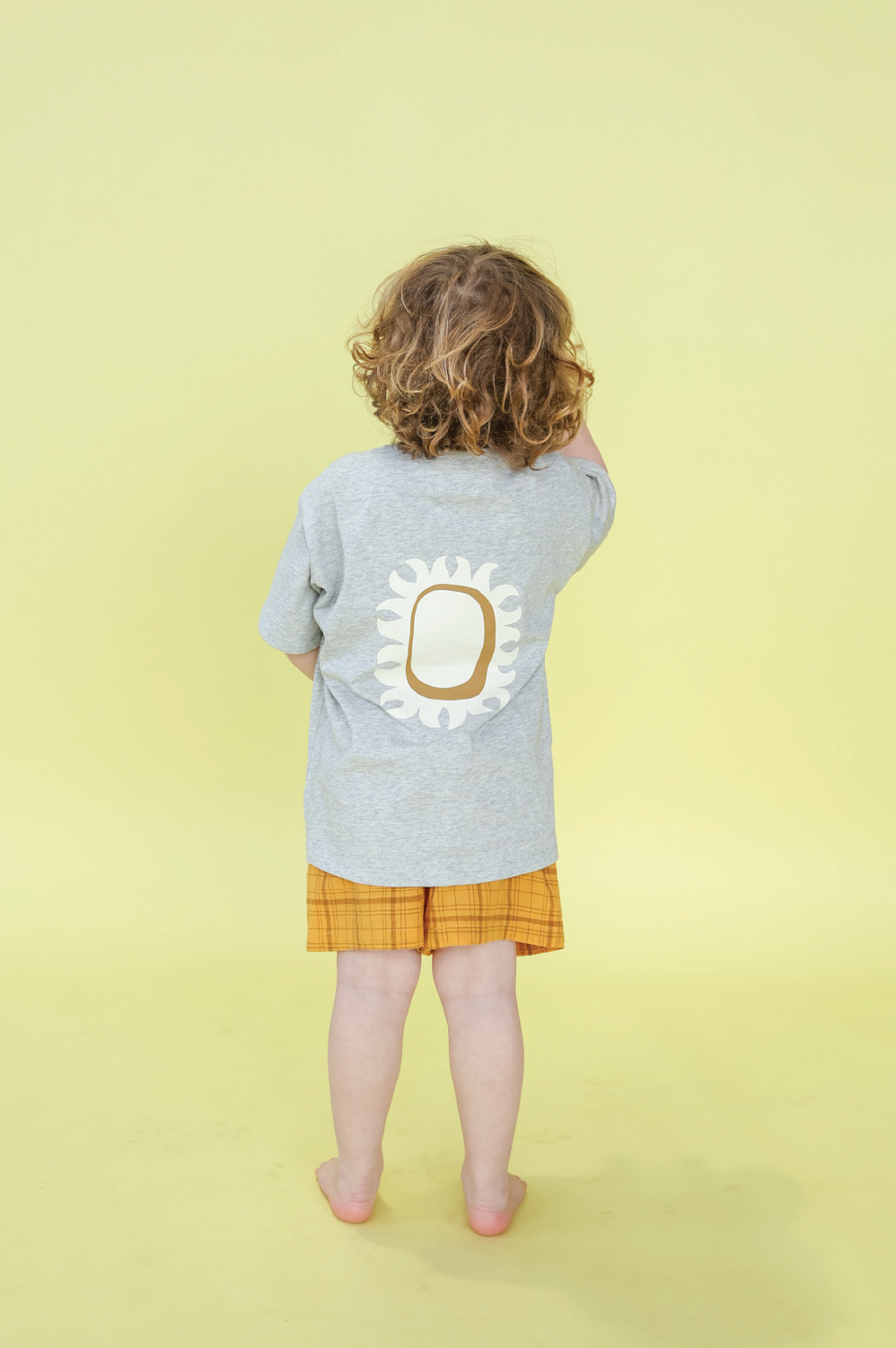 <GROWN> Sunshine Tee - Grey Marle