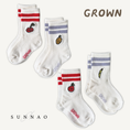 Load image into Gallery viewer, <GROWN> 2-Pack Fruit Salad Cotton Socks - Milk
