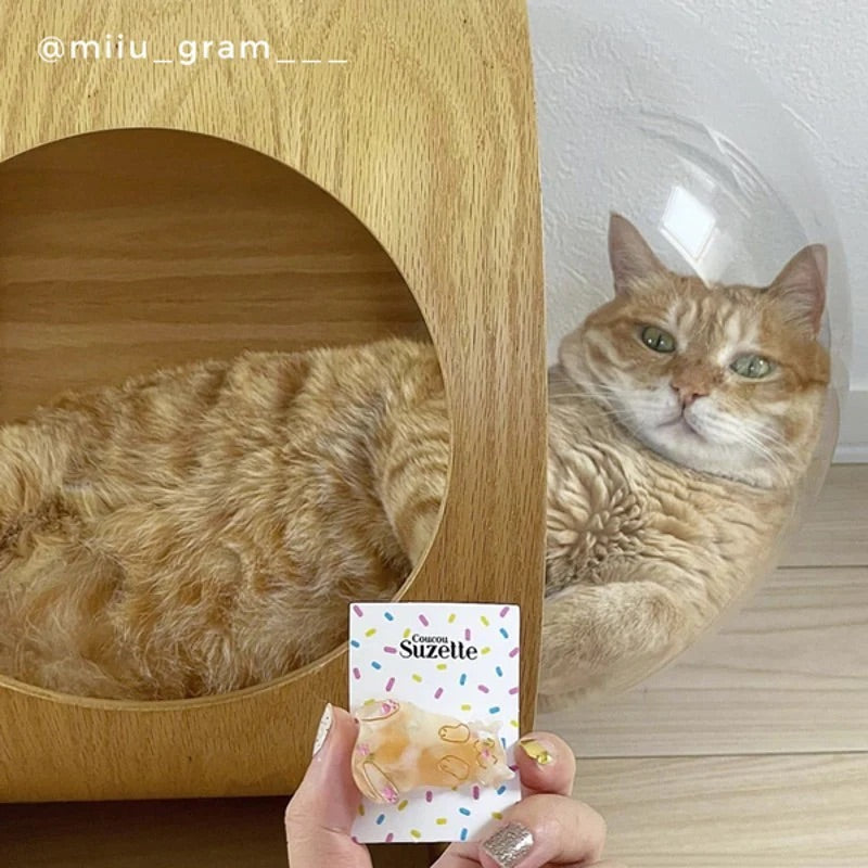 <COUCOU SUZETTE> GINGER CAT HAIR CLIP