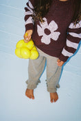 Load image into Gallery viewer, <GROWN> Organic Frill Knit Pants - Oatmilk
