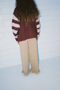 Load image into Gallery viewer, <GROWN> Organic Frill Knit Pants - Oatmilk
