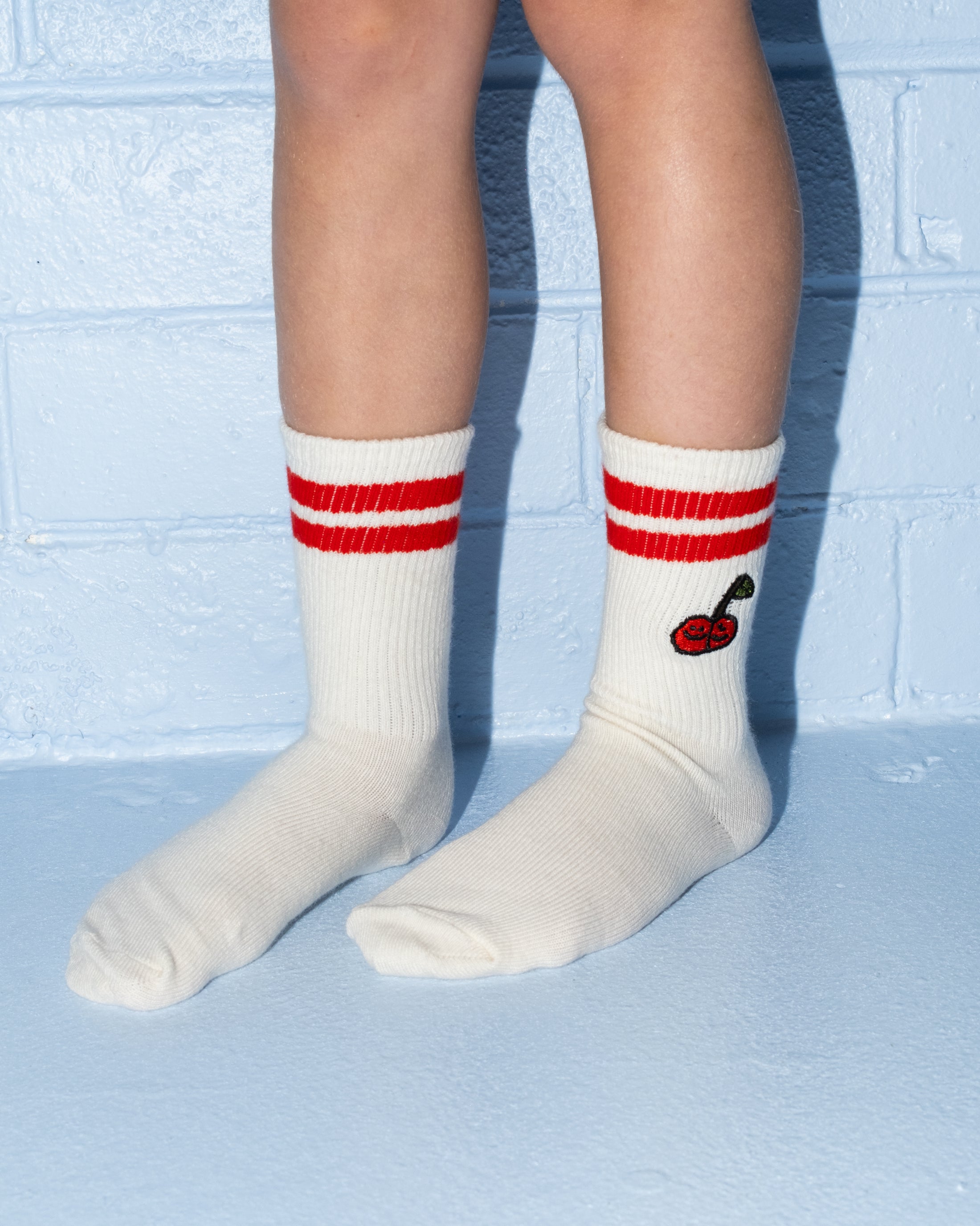<GROWN> 2-Pack Fruit Salad Cotton Socks - Milk