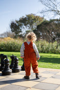 将图像加载到画廊查看器中, <GROWN> Organic Cord Overalls - Brick
