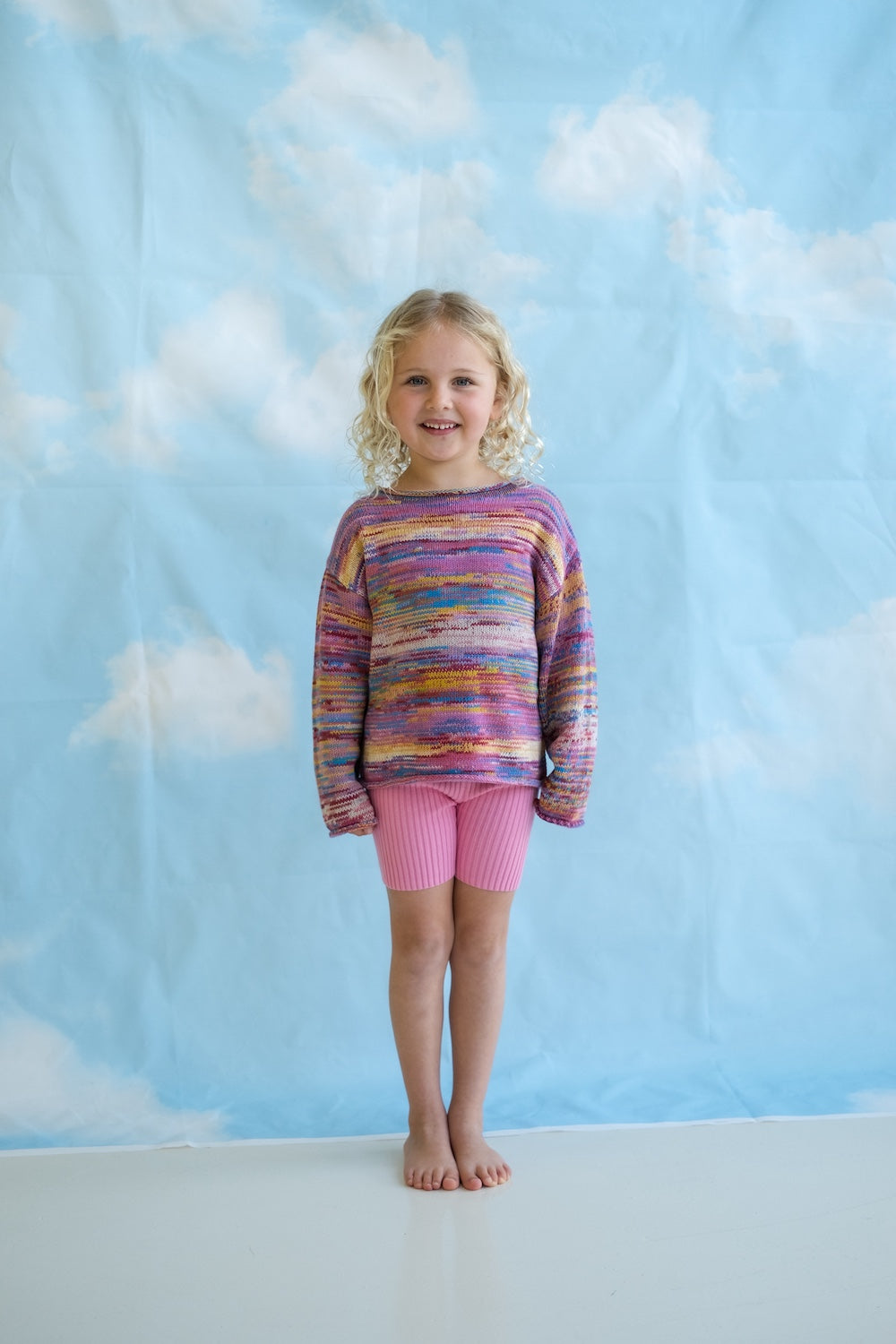 <GROWN> Knitted Pull Over - Rainbow