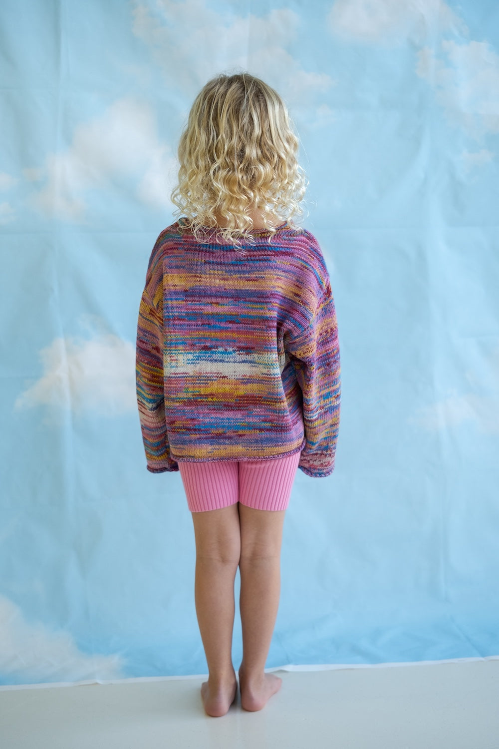 <GROWN> Knitted Pull Over - Rainbow