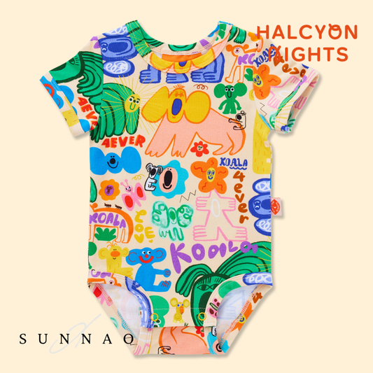 <Halcyon Nights> Koala 4ever Short Sleeve Bodysuit