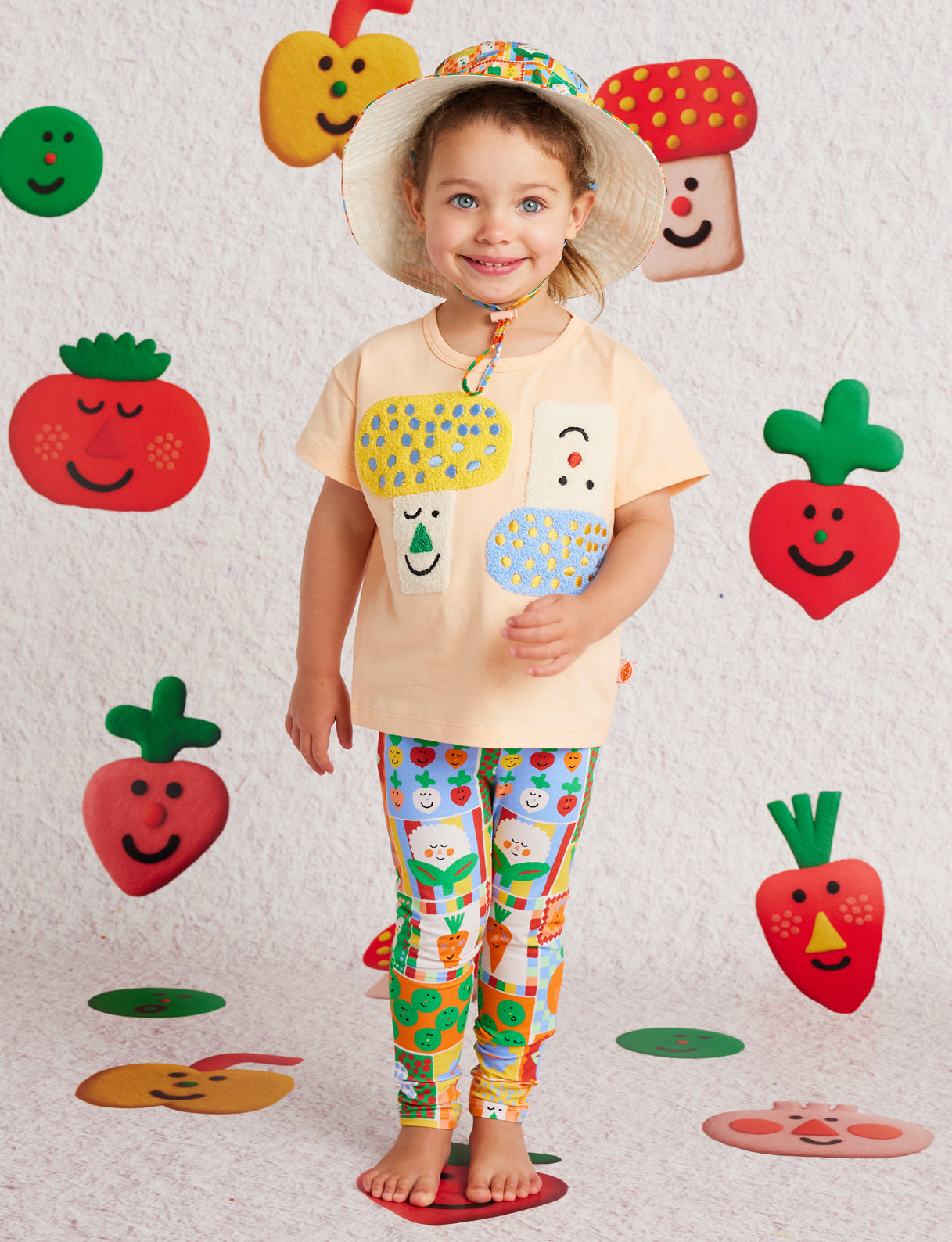<Halcyon Nights> Pocket Patch Kids Sun Hat　