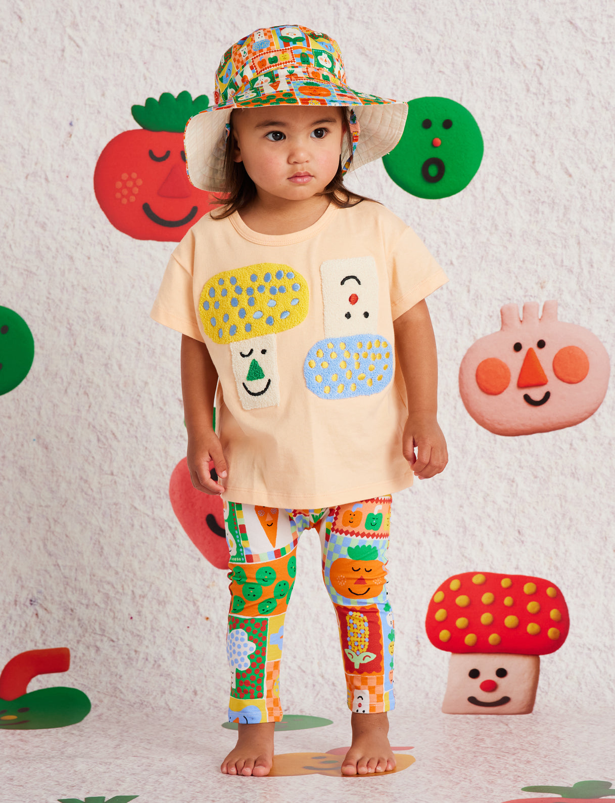 <Halcyon Nights> Pocket Patch Kids Sun Hat　