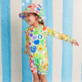 Load image into Gallery viewer, <Halcyon Nights> Swim Bucket Hat Eat The Rainbow
