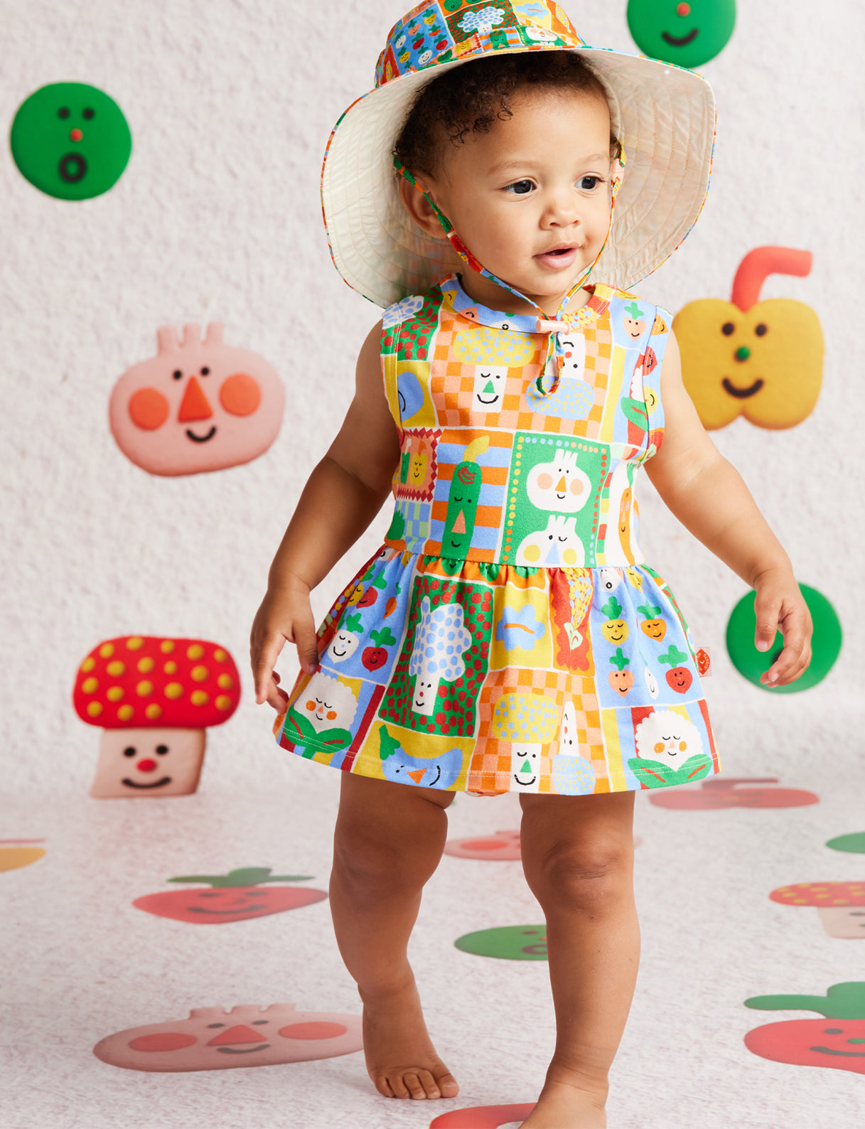<Halcyon Nights> Pocket Patch Singlet Dress