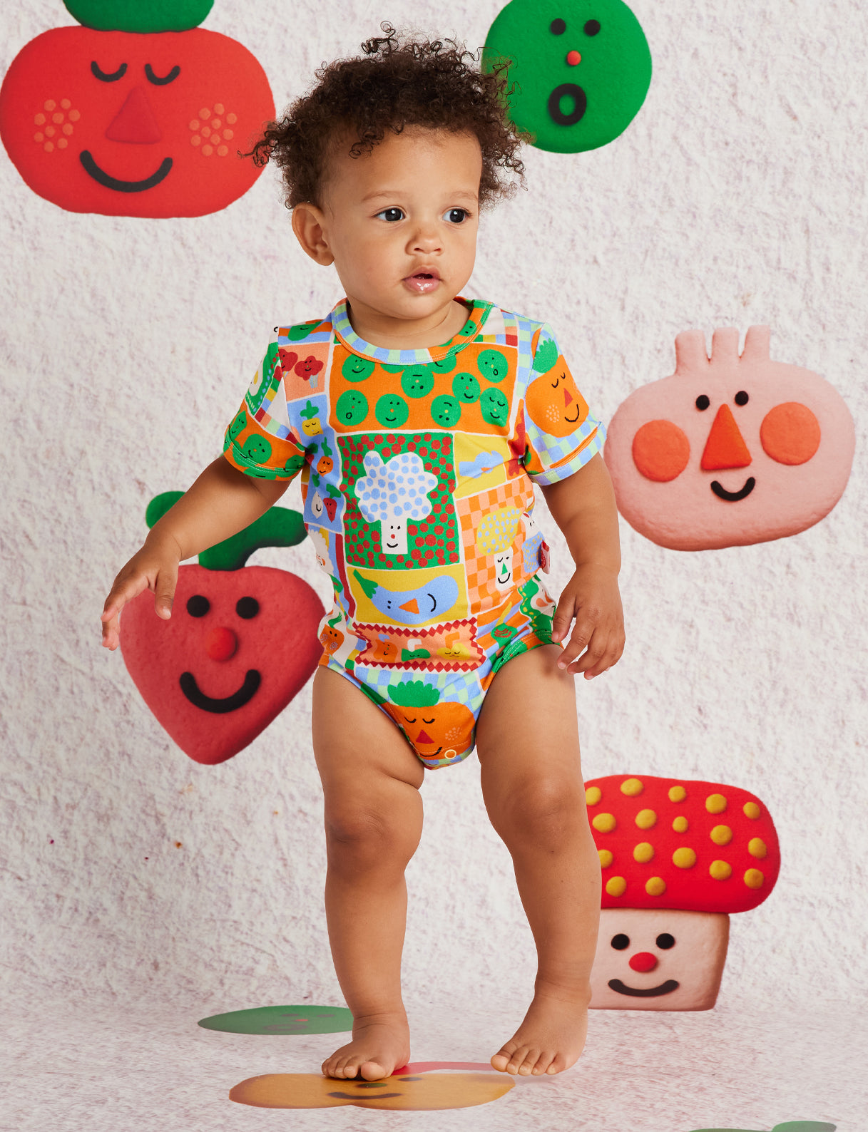 <Halcyon Nights> Pocket Patch Short Sleeve Bodysuit