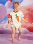Load image into Gallery viewer, <Halcyon Nights> Pocket Patch Terry Short Sleeve Bodysuit
