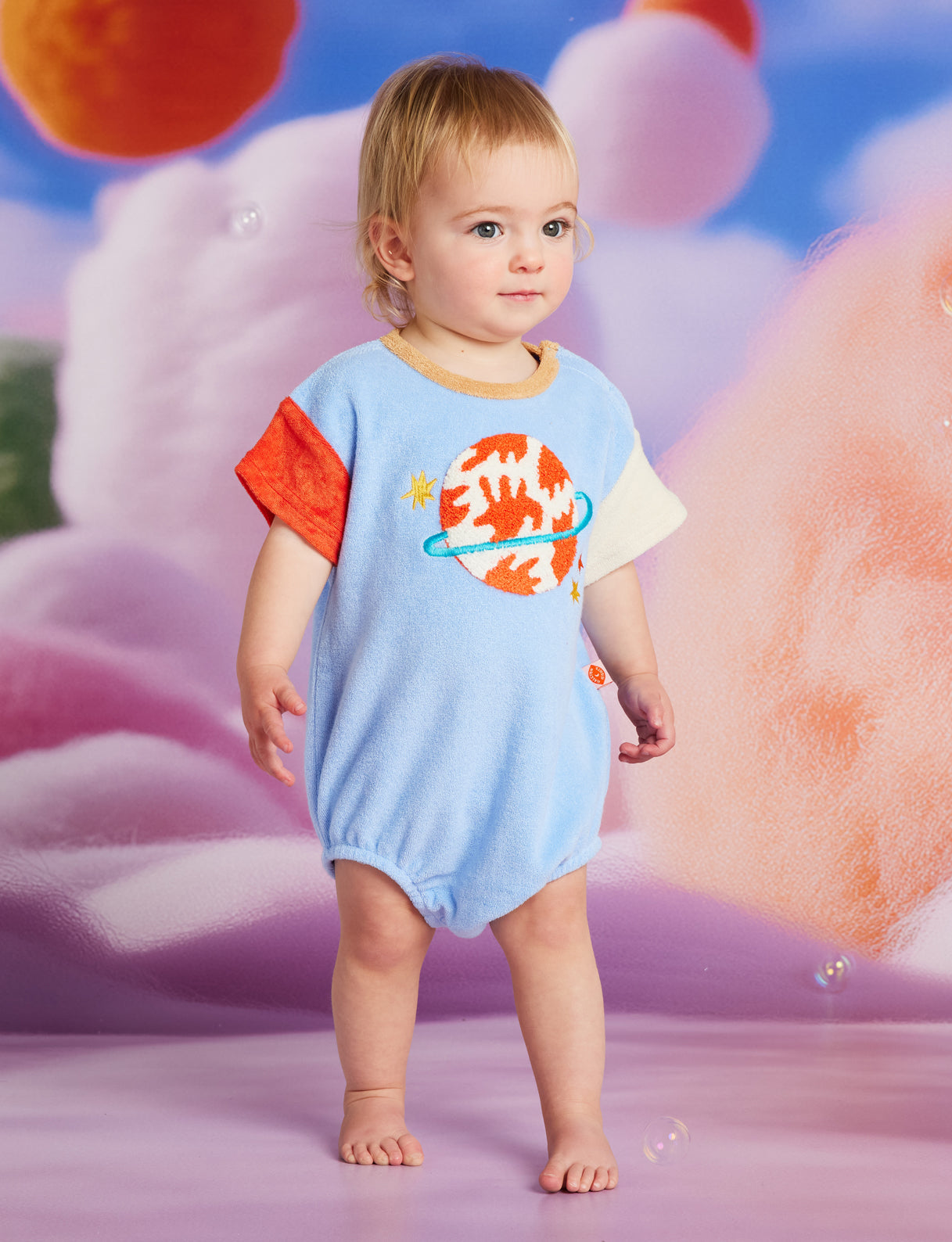<Halcyon Nights> See You In Space Terry Short Sleeve Bodysuit
