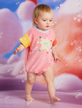 Load image into Gallery viewer, <Halcyon Nights> Stars Terry Short Sleeve Bodysuit
