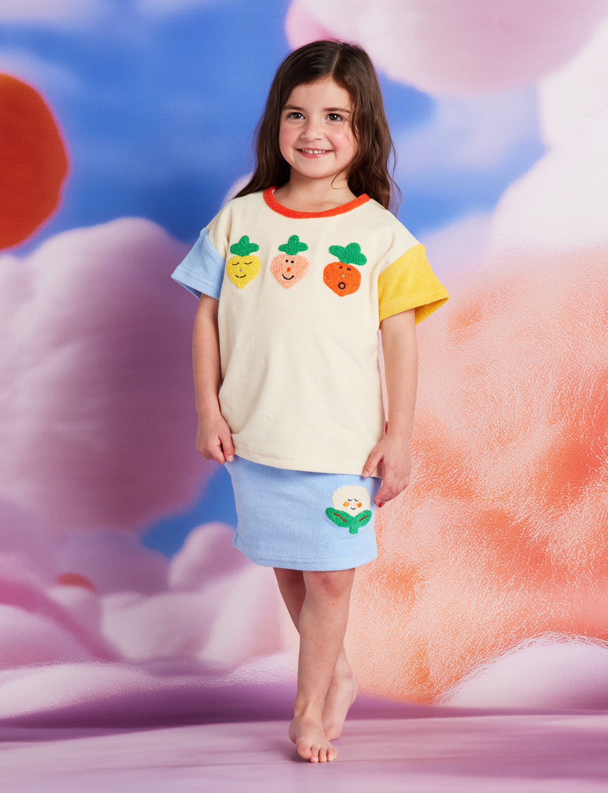 <Halcyon Nights> Pocket Patch Terry T Shirt　