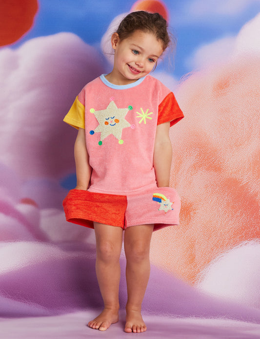 <Halcyon Nights> Stars Terry T Shirt