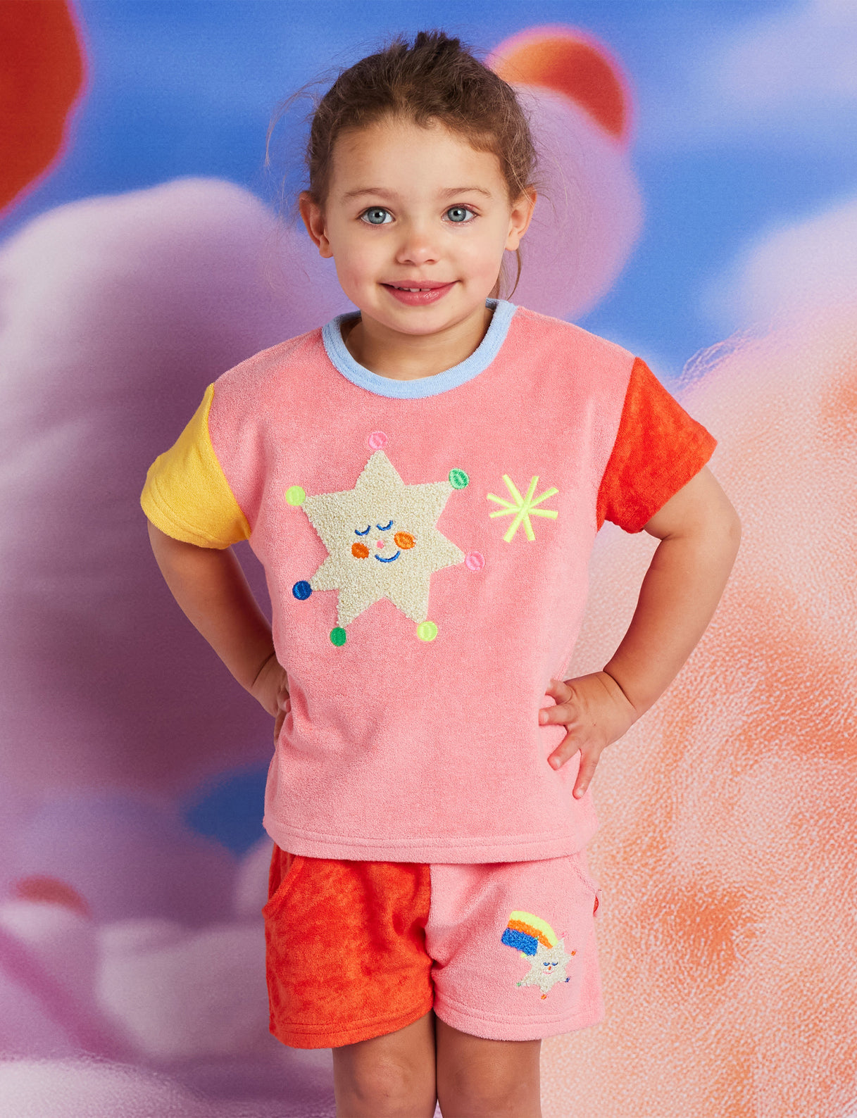 <Halcyon Nights> Stars Terry T Shirt