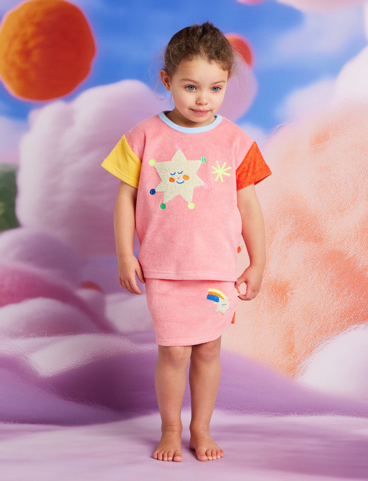 <Halcyon Nights> Stars Terry T Shirt