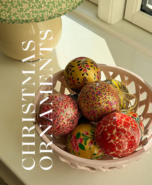 【Xmas collection】<SISSEL EDELBO>Hand Painted Ornament