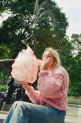 Gallery viewerに画像を読み込む, 【受注生産】<Hope Macaulay> Pink Irish Colossal Knit Wool Cardigan
