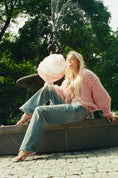 Gallery viewerに画像を読み込む, 【受注生産】<Hope Macaulay> Pink Irish Colossal Knit Wool Cardigan
