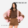 Gallery viewerに画像を読み込む, 【受注生産】<Hope Macaulay> Bruna Colossal Knit Cardigan
