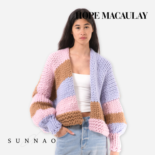 【受注生産】<Hope Macaulay> Noa Chunky Knit Cardigan