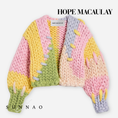 갤러리 뷰어로 이미지로드, 【受注生産】<Hope Macaulay> Pastel Colossal Knit Cardigan
