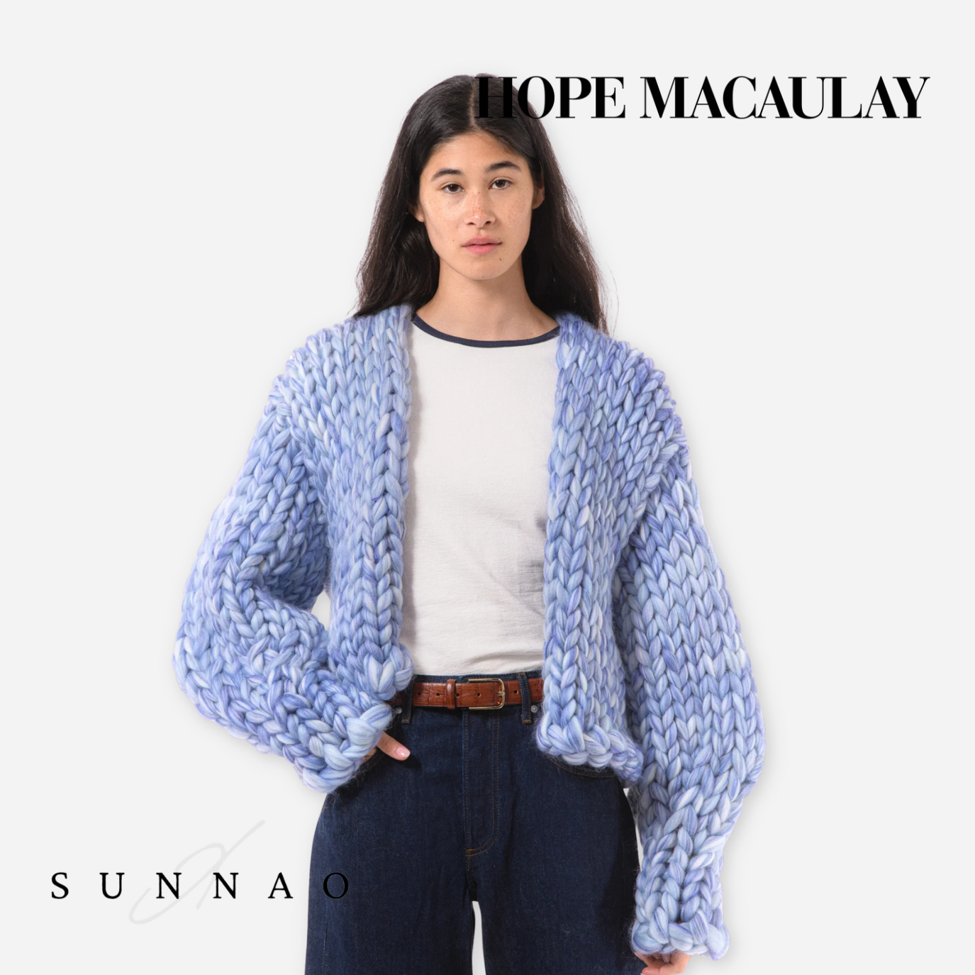 【受注生産】<Hope Macaulay> Celeste Colossal Knit Cardigan