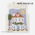 Gallery viewerに画像を読み込む, 【受注生産】<Hope Macaulay> Meadow House Knit Vest
