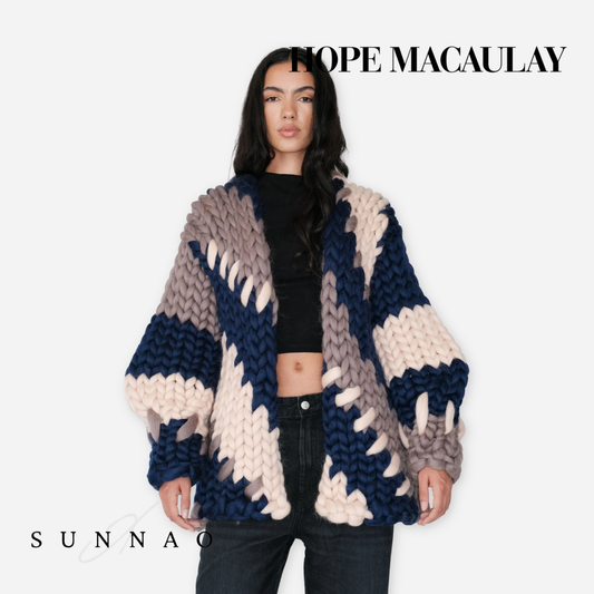 【受注生産】<Hope Macaulay> Nova Colossal Knit Cardigan
